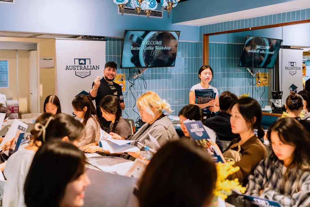 กิจกรรม Barista Coffee Workshop ของ AIC