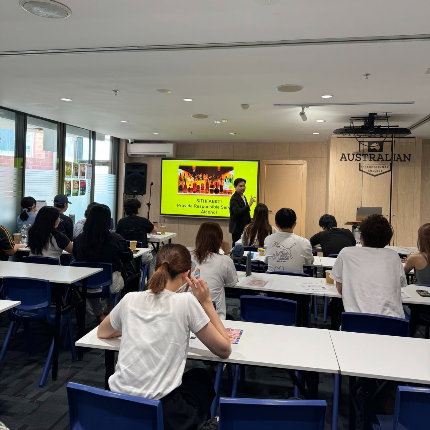บรรยากาศการอบรม Responsible Service of Alcohol